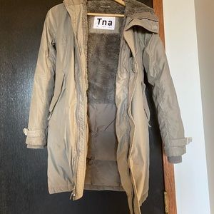 XXS TNA Summit Parka Jacket